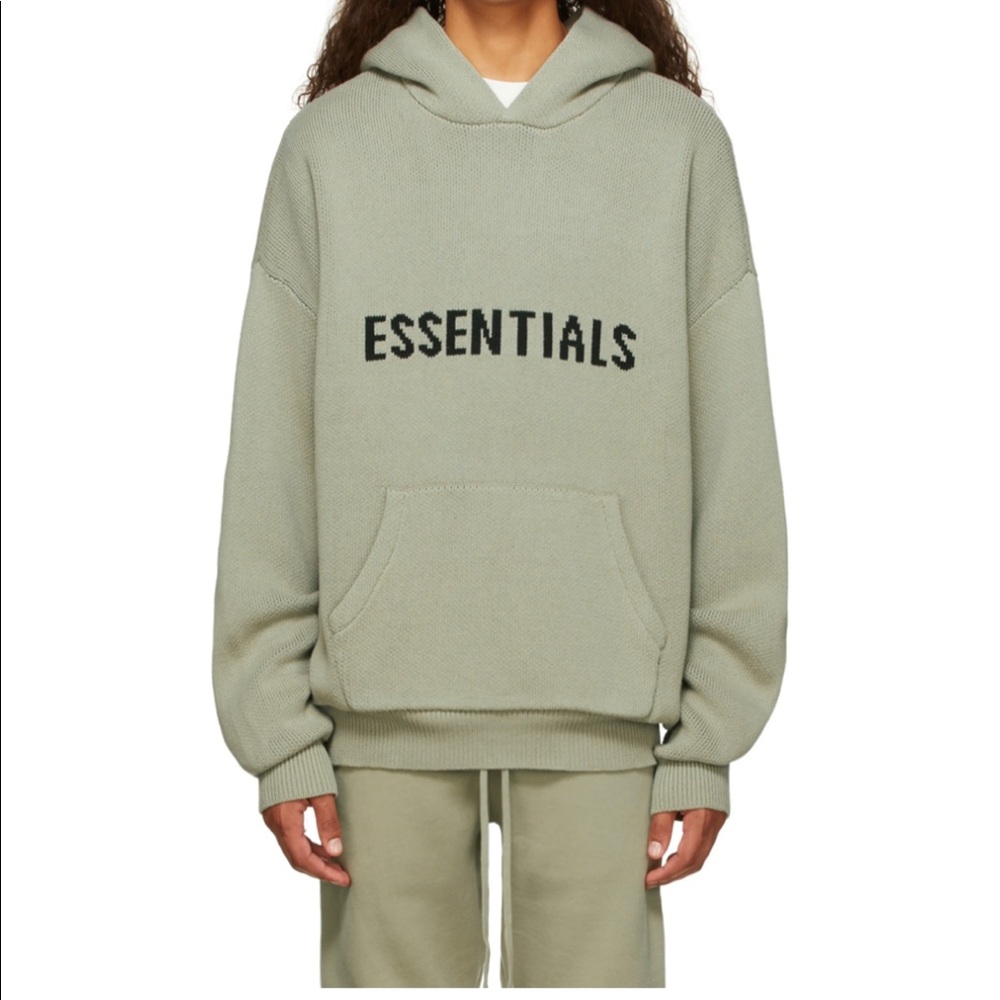 Essentials Knit Hoodie